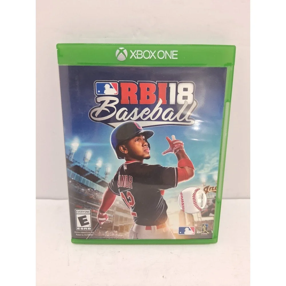 RBI Baseball 18 Xbox One MLB Sports Video Game Disc Original Case 2018
